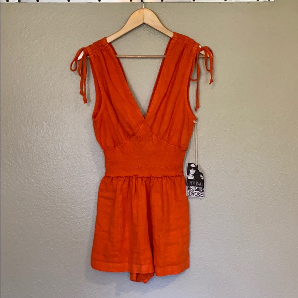 YFB Romper ORANGE SZ M